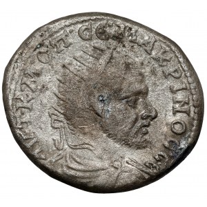 Makrynus (217-218 n.e.) Tetradrachma, Mezopotamia, Carrhae