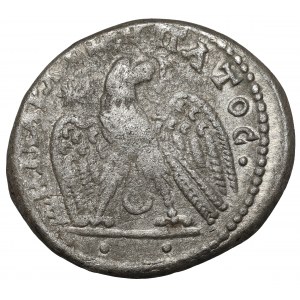 Makrynus (217-218 n.e.) Tetradrachma, Mezopotamia, Carrhae