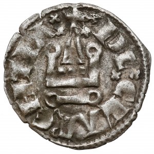 Francja - Krzyżowcy, Karol I-II (1278-1289) Denar, Achaia