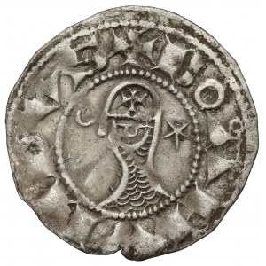 Krzyżowcy, Antiochia, Bohemund IV lub V (1201-1251) Denar