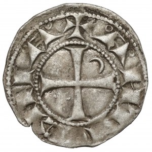 Krzyżowcy, Antiochia, Bohemund IV lub V (1201-1251) Denar
