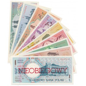 Miasta Polskie NIEOBIEGOWE - komplet