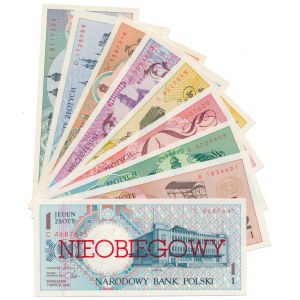 Miasta Polskie NIEOBIEGOWE - komplet