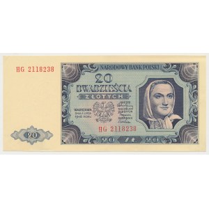 20 złotych 1948 - HG
