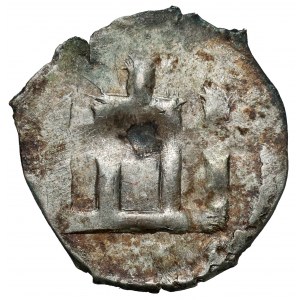 Litwa, Witold, Denar litewski, Wilno (1413-1430) - Kolumny Giedymina - prawo