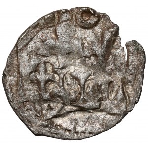 Władysław II Jagiełło, Denar Kraków - kółka nad koroną