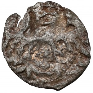 Władysław II Jagiełło, Denar Kraków - kółka nad koroną