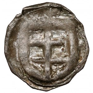 Władysław II Jagiełło, Denar Kraków - jednostronny - rzadki