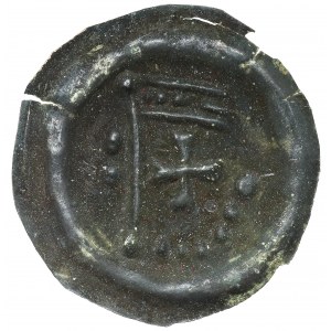 Zakon Krzyżacki, Brakteat Toruń - Ramię z proporcem (1236-1248)