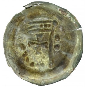 Zakon Krzyżacki, Brakteat Toruń - Ramię z proporcem (1236-1248)