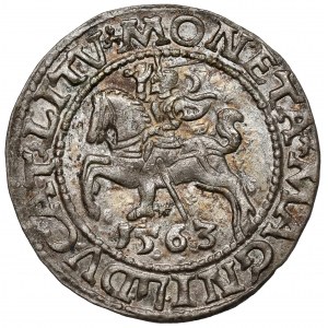 Zygmunt II August, Półgrosz Wilno 1563 - mała Pogoń