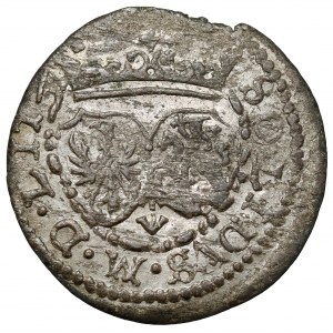 Zygmunt III Waza, Szeląg Wilno 1617 - PO M D - rzadki