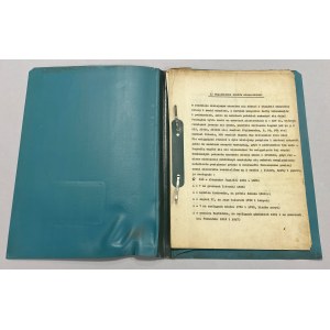 Litery i znaki mincerskie - maszynopis