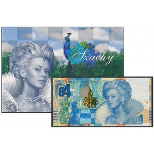 PWPW 64 Szachy - AA 0001290 - w małym folderze