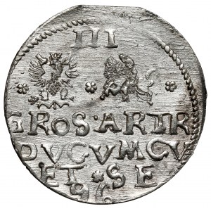Kurlandia, Fryderyk Kettler, Trojak Mitawa 1596