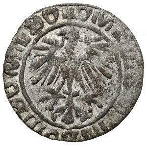 Zygmunt II August, Półgrosz Wilno - analfabetyczny - falsyfikat z epoki
