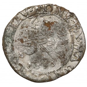 Zygmunt II August, Półgrosz Wilno 1566 - falsyfikat z epoki