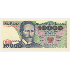 10.000 zł 1987 - N