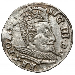 Zygmunt III Waza, Trojak Wilno 1598 - Chalecki - falista