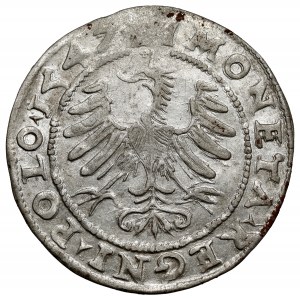 Zygmunt I Stary, Grosz Kraków 1547 ST - strzałki - b.rzadki