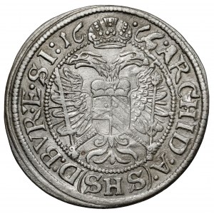 Śląsk, Leopold I, 3 krajcary 1666 SHS, Wrocław
