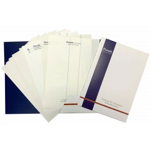 Portals Bathford, High Security Watermarked Paper - presentation set (9szt)