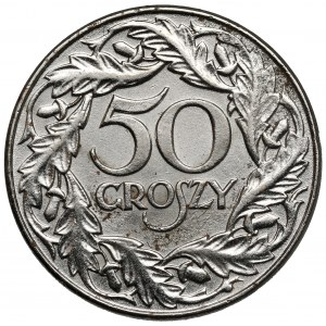 50 groszy 1938 - niklowane