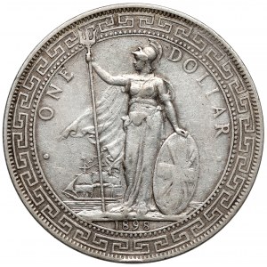 Wlk. Brytania, Trade Dollar 1898