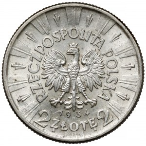 Piłsudski 2 złote 1934