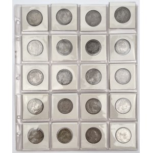 Austria i Węgry, Floreny, Forinty i Korony 1860-1913 - zestaw (20szt)