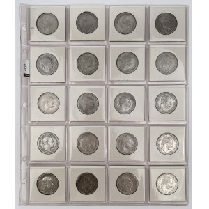 Austria, Floreny 1859-1892 - zestaw (20szt)