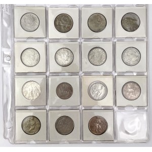 Czechosłowacja, 5-100 koron 1929-1968 - zestaw (15szt)