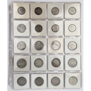 Łotwa, 1 i 2 lati 1924-1926 - zestaw (20szt)