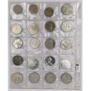 Bułgaria, 2 - 1000 leva 1930-1999 - zestaw (20szt)