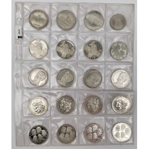 Bułgaria, 5 - 20 leva 1979-1988 - zestaw (20szt)