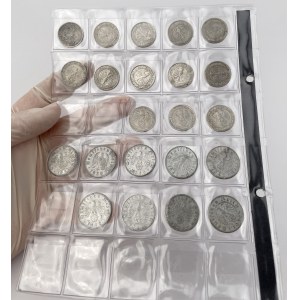 Niemcy, 50 fenigów 1927-1943 - zestaw (22szt)