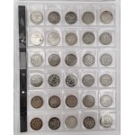 Niemcy, 1/2 marki - zestaw (234szt)