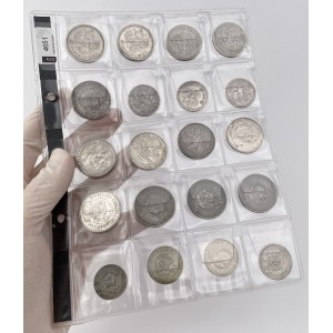 Rosja, od 15 do 50 kopiejek 1894-1929 - zestaw (20szt)
