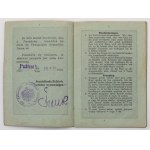 Zabór pruski, Pass / Paszport, Pułtusk 1916 - dla Polki