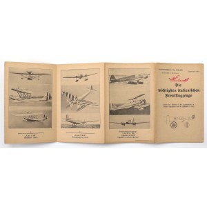 Niemcy, III Rzesza, Instruktarz dla niemieckich pilotów do rozpoznawania włoskich samolotów 1940