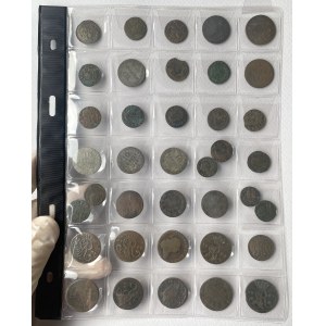 Od Szeląga do 10 groszy - zestaw (38szt)