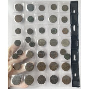 Od Szeląga do 10 groszy - zestaw (38szt)