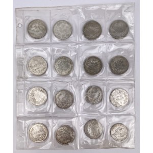 Bułgaria, 5 i 100 leva 1884-1937 - zestaw (16szt)