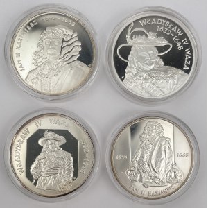 10 złotych 1999-2000 królowie - zestaw (4szt)