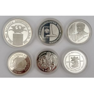 100.000 - 200.000 złotych 1991-1994 - zestaw (6szt)