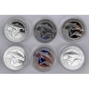 20 złotych 2004 Morświn - zestaw (6szt)