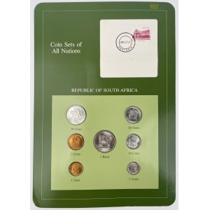 RPA, 1 cent - 1 rand 1986 - zestaw (7szt)