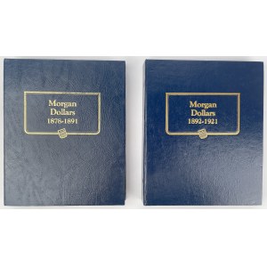Pusty klaser na Morgan Dollars - zestaw (2szt)