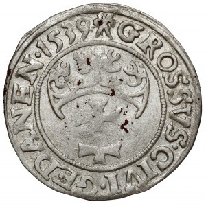 Zygmunt I Stary, Grosz Gdańsk 1539