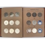 Eisenhower Dollars 1971-1990 - zestaw (34szt)